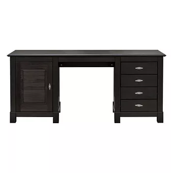 Стол письменный Рауна-14  2-х тумбовый колониал купить в Москве - фото №1