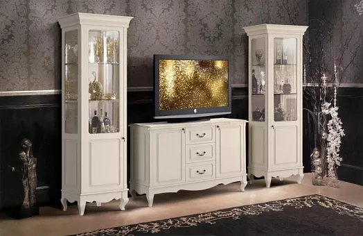 Набор мебели для гостиной Арредо (цвет М-11 белый) купить в Москве - фото №1