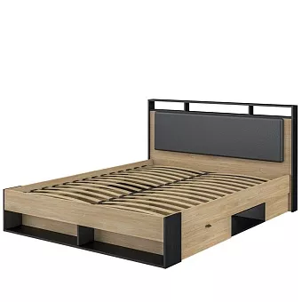 Двуспальная кровать 160х200 Стенли МН-037-01 купить в Москве - фото №1