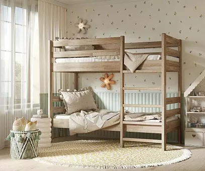 Кровать двухъярусная Оттава ECOWood купить в Москве - фото №1
