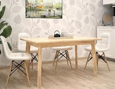 Стол прямоугольный Англия 1 из массива дуба купить в Москве - фото №1