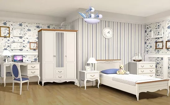 Набор мебели для детской Арредо (цвет М-11 белый) купить в Москве - фото №1