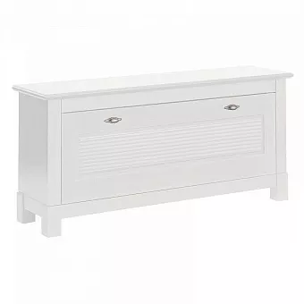 Тумба под обувь Рауна 01 Белый воск купить в Москве - фото №1