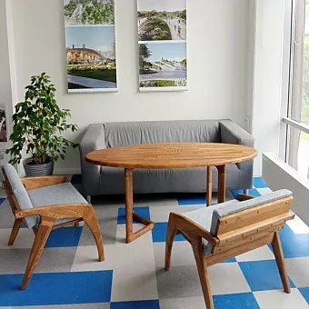 Стол Испания из массива дуба купить в Москве - фото №1