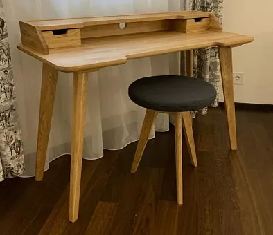 Туалетный столик Lugo R193 из массива дуба купить в Москве - фото №1