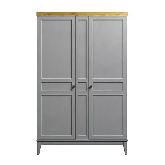 Шкаф для одежды Бон Вояж 20 Серый № 7042 / Антик № 24 купить в Москве - фото №1