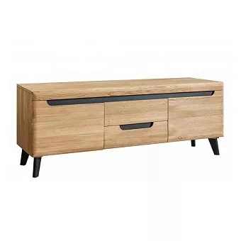 Тумба под ТВ Анталия 1600 массив дуба купить в Москве - фото №1