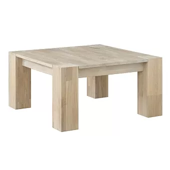 Стол журнальный "Фьорд", опоры 14, дуб массив купить в Москве - фото №1