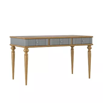 Стол письменный Рандеву-003 (Серый №7042 + антик №24) купить в Москве - фото №1