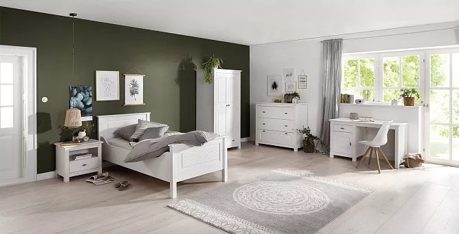 Набор мебели для детской Рауна Белый воск купить в Москве - фото №1