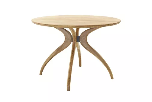 Стол Архар 110х110х76 массив дуба купить в Москве - фото №1