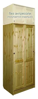 Шкаф-купе двухдверный для платья Оскар-2 купить в Москве - фото №1