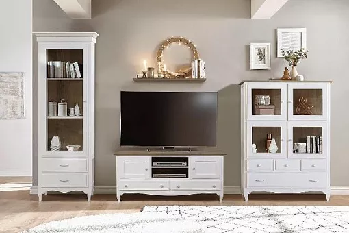 Набор мебели для гостиной Кармен Прованс (Молоко+дуб сахара) купить в Москве - фото №1