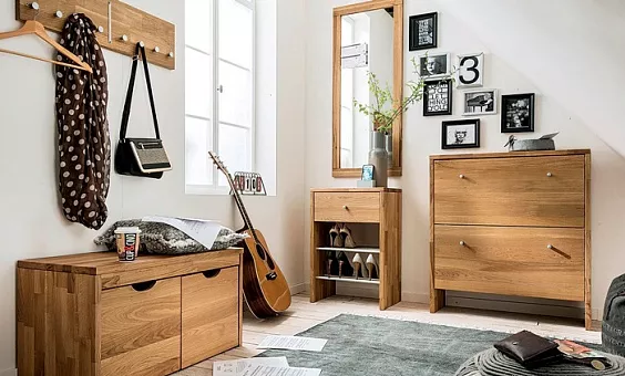 Набор мебели для прихожей Терамо 1  масло бейц купить в Москве - фото №1