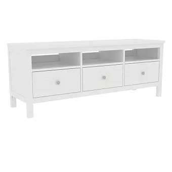 Тумба ТВ Кантри-03-180 Белый лак купить в Москве - фото №1