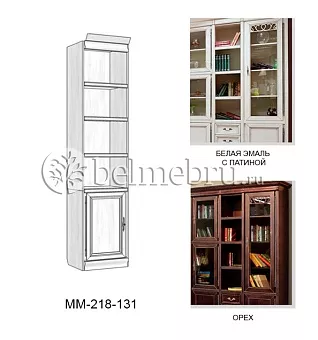 Шкаф комбинированный Оскар ММ-218-131 купить в Москве - фото №1