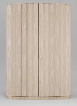 Шкаф 2х дверный Eclipse (2 двери) ЭК 102 Беленый дуб купить в Москве - фото №1